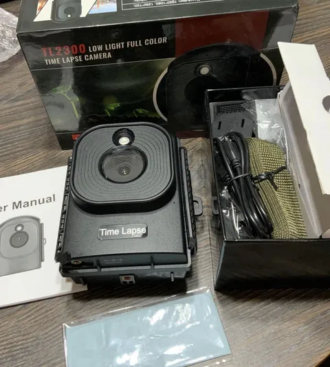 TL2300 Time Lapse Camera Outdoor Waterproof Video Recorder 1080P Color Up To 512