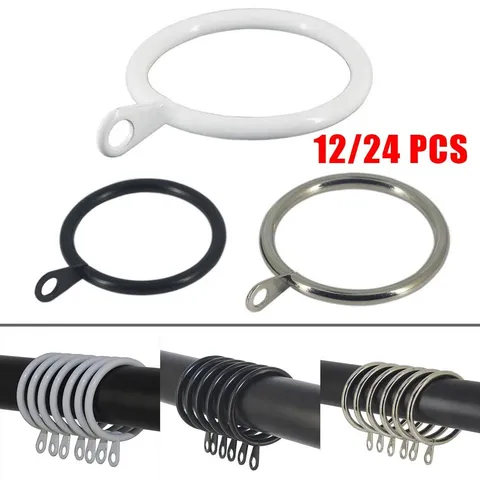 Curtain Rings Curtain Rings Hanging Hooks Metal Pole Metal Curtain Rings