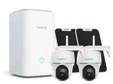Reolink Argus PT 2K Night Vision Wireless Solar Battery Security Camera with Hub