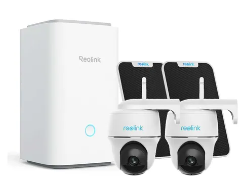 Reolink Argus PT 2K Night Vision Wireless Solar Battery Security Camera with Hub