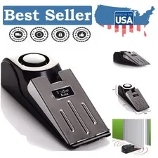 Easy to Use Door Stop Alarm with Loud 120db - Ultimate Travel Security Device