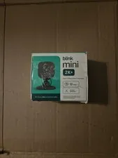Blink - Mini 2K+ Compact plug-in security camera, 2K video resolution, Black