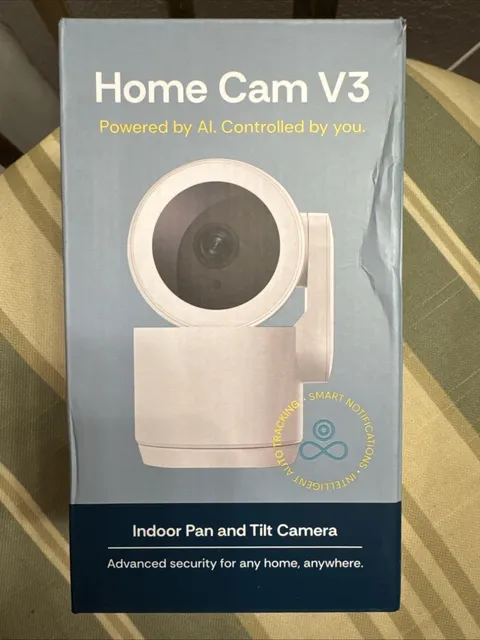 Luna Home Cam V3 - 2K, 2.4GHz & 5GHz WiFi, Indoor Security Camera for Home