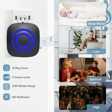 Driveway Alarm 328ft Long Range Outdoor Motion Sensor Alarm For Home Business