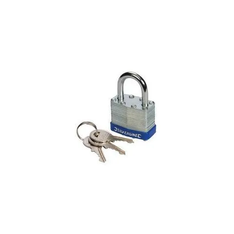 224515 SILVERLINE laminated lock 40mm