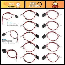 5Pcs IR Break Beam Sensor Module - 5MM Photoelectric Switch for Relay Counting