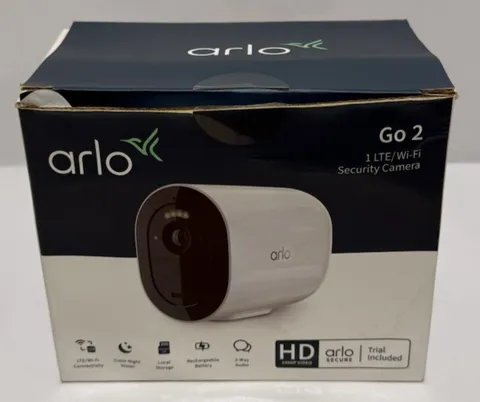 ARLO VML2030 Go 2 LTE Wi-Fi Security Camera - Open Box