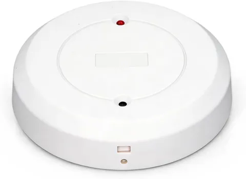 Wired Glass Break Detector, round Door Window Sensor Tamper Alarm Ceiling/Wall M