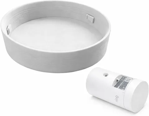 Battery Door Cover for Ring Outdoor Cam fit Both Stick up & Plus Camera - White