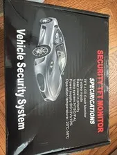 Security TFT Monitor Vehicle Security System