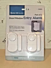 Bunker Hill Security Door / Window Entry Alarm Pack of 2 Item 94983 New Sealed