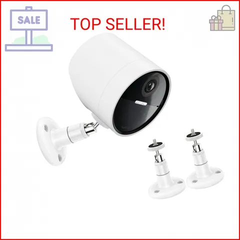 VIIVRIA 2 Pack Wall Mount Compatible with SimpliSafe Outdoor Security Camera, 36