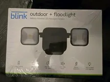 NEW Blink Outdoor Camera + Floodlight System Wireless 1080p HD Security Black