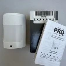 PARADOX Security Alarm 476 PRO PET PIR Motion Detector Pet Immunity