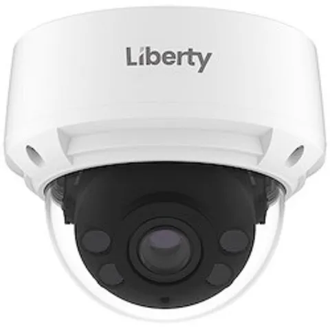 Liberty AI 8MP IP  2.7-1mm, 120’ IR, PoE Outdoor VF Dome Camera-#L3IP8VFDS