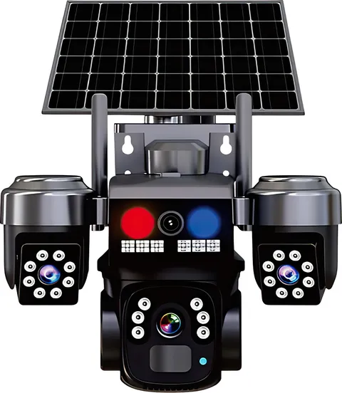 Upgraded Camara De Seguridad Solar Inalambricas Para Exterior Vision Nocturna US