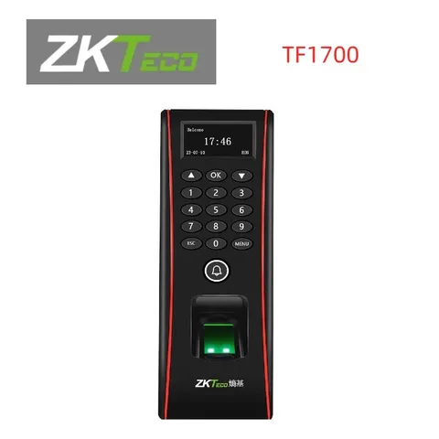 ZKTeco TF1700 Fingerprint Access Control Time Attendance Control System TCP/IP