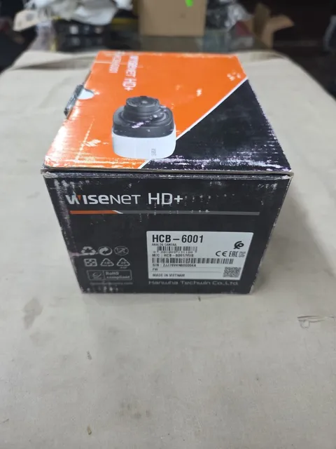 Wisenet Box Security Camera HCB-6001 Free Shipping 