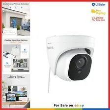 4K Wired IP Security Camera Outdoor Dome PoE 8MP Night Vision Human Vehicle