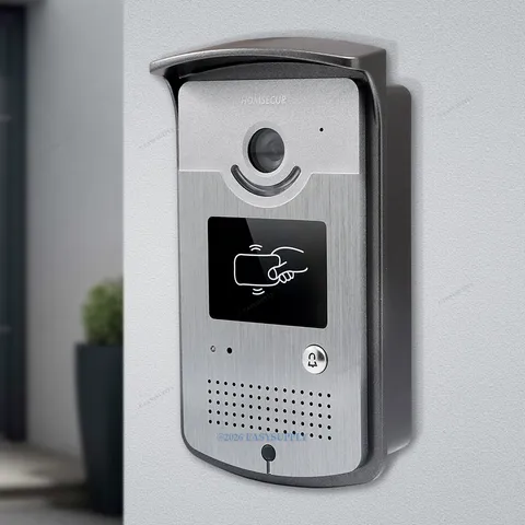 HOMSECUR Outdoor Station Video Doorbell For Access Control System Easy Install