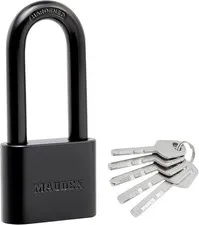 PBE40 Weather-Resistant Padlock - Reliable Protection with 5 Keys