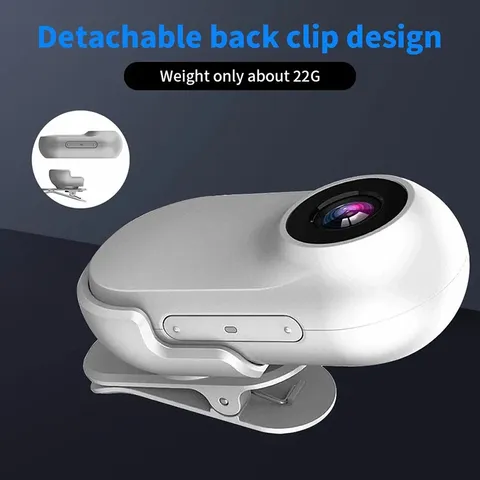 1080P HD Mini Camera Portable Pocket Body Cam 12MP Photo for Outdoor Security