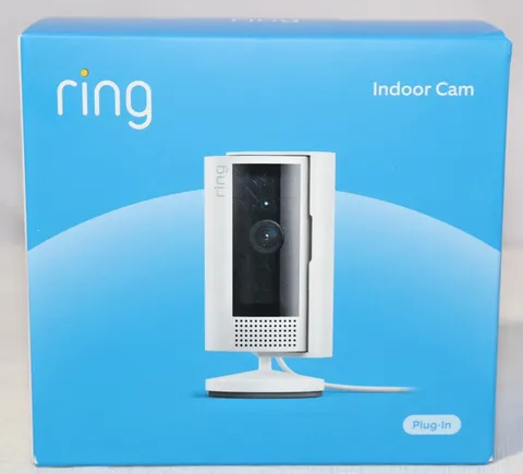 Ring Indoor Cam 2nd Gen Plug-In 1080p HD WiFi Security Camera White