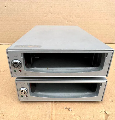 Lot of 2 Seon DVR HDD READER EPR100C/N No HDD/NO Key/NO Power Supply