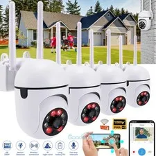 1-4Pack 1080P Wireless WiFi Security Camera System Outdoor Home Night Vision Cam