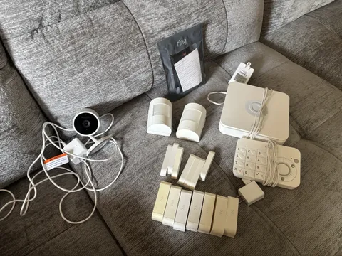 Ring Alarm System, Sensors, Motion Sensor, Toolkit, And Bonus Amazon Camera