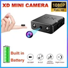 Mini Camera HD 1080P Home Security Video Camcorder Night Vision Motion Detection