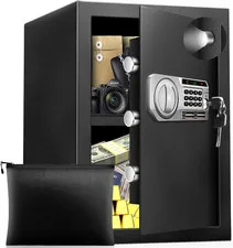 2.5 Cu Ft Safe Box for Home Documents -Steel Electronic Digital Safety Box Perso