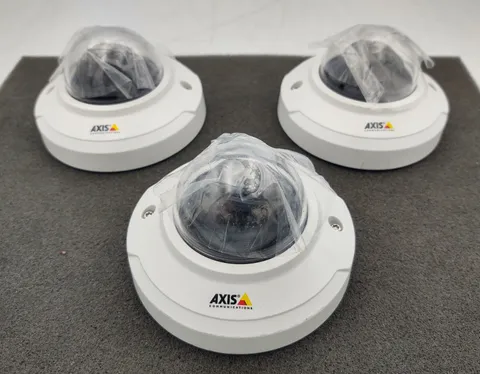 Lot OF 3 Axis Companion Dome V  Power over Ethernet 44-57vdc Camera 0894-001-04