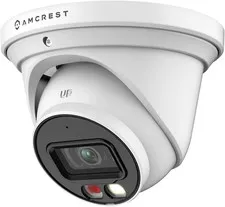 5MP AI Turret IP Poe Camera W/ 49Ft Nightvision, Security IP Camera Outdoor, Bui