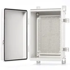QILIPSU Junction Box IP67 Waterproof Plastic 11.2"x7.7"x5.1", Grey Cover 