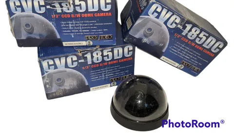 Pro Video CVC-185DC B/W Dome Camera Security Surveillance Wired Indoor 360-Lot 3