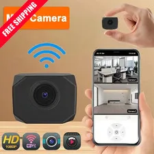 1080P HD Mini WiFi Camera Wireless Security Camera Portable Remote Monitor Home 