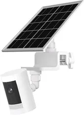 7W Solar Panel with Gutter Mount for Ring Cameras, Stick up Cam, Stick up Cam Pr
