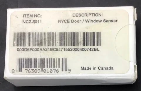 New NYCE NCZ-3011 ZigBee Door/Window Sensor