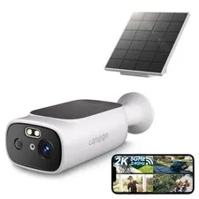 2K Solar Camera Outdoor Wireless-5/2.4Ghz WiFi Cameras for Home Security, AI ...