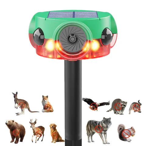 Outdoor Motion Sensor Alarm, Barking Dog Alarm with 360° Detection, Supports ...