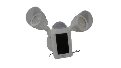 Ring 5AT3T2 Floodlight Cam Wired Plus Outdoor 1080p HD Security Camera