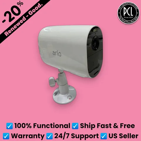 ✅ Arlo Essential XL Spotlight Camera 1080P Video | Connects to Wi-Fi ✅