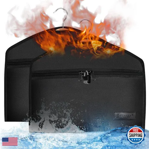 Jugreat Fireproof Hanger Diversion Safe Bag Lock Hanger Safe For Valuables