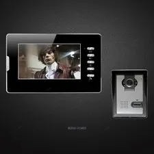 7inch Wired Video Security Door Phone with IR Night Vision for Home Security