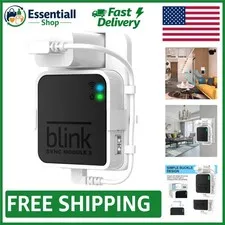 Durable Outlet Wall Mount for Blink Sync Module 2: Tidy, Portable, Hassle-Free