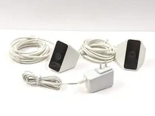 Xfinity XCAM2 SCHC2AEW HD Indoor Outdoor Security Camera X2 w Adapter Untested