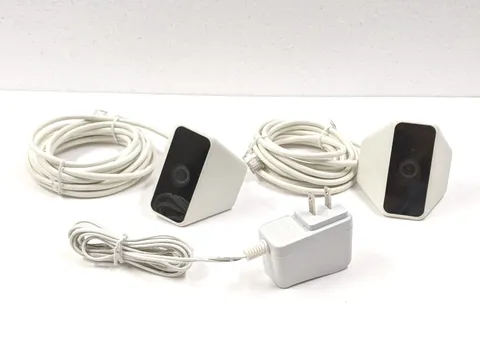 Xfinity XCAM2 SCHC2AEW HD Indoor Outdoor Security Camera X2 w Adapter Untested