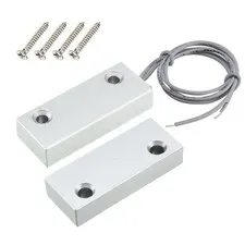 Home Wired Rolling Door 0~100V/0.5Amp Magnetic Reed Switch MC-51 Alarm Magnet...