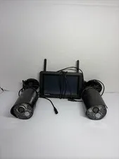 CasaCam GuardianCam Air | 7 Touchscreen Monitor with 2 Spotlight HD Cameras ...